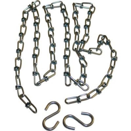 COMBUSTION RESEARCH Hanging Chain Kit For Straight Configuration Infrared Heaters, 10'L 1800.CS.S.10